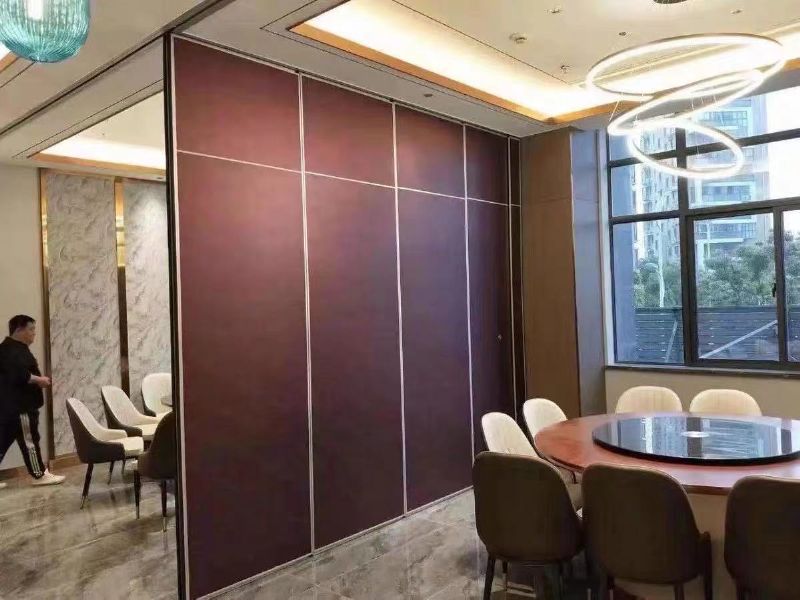 濰坊酒店活動隔斷墻飯店包廂，移動折疊推拉隔斷