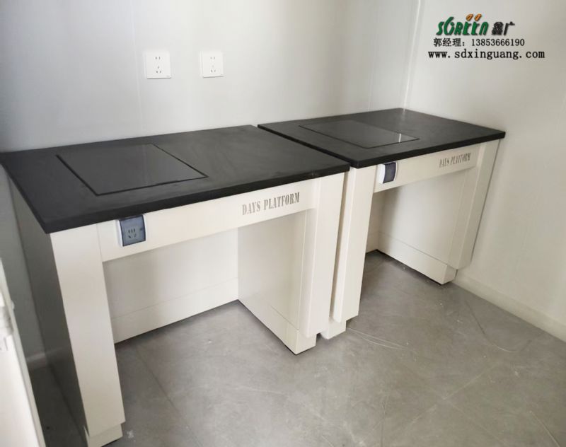 山東實驗室家具天平臺全鋼實驗室防震臺